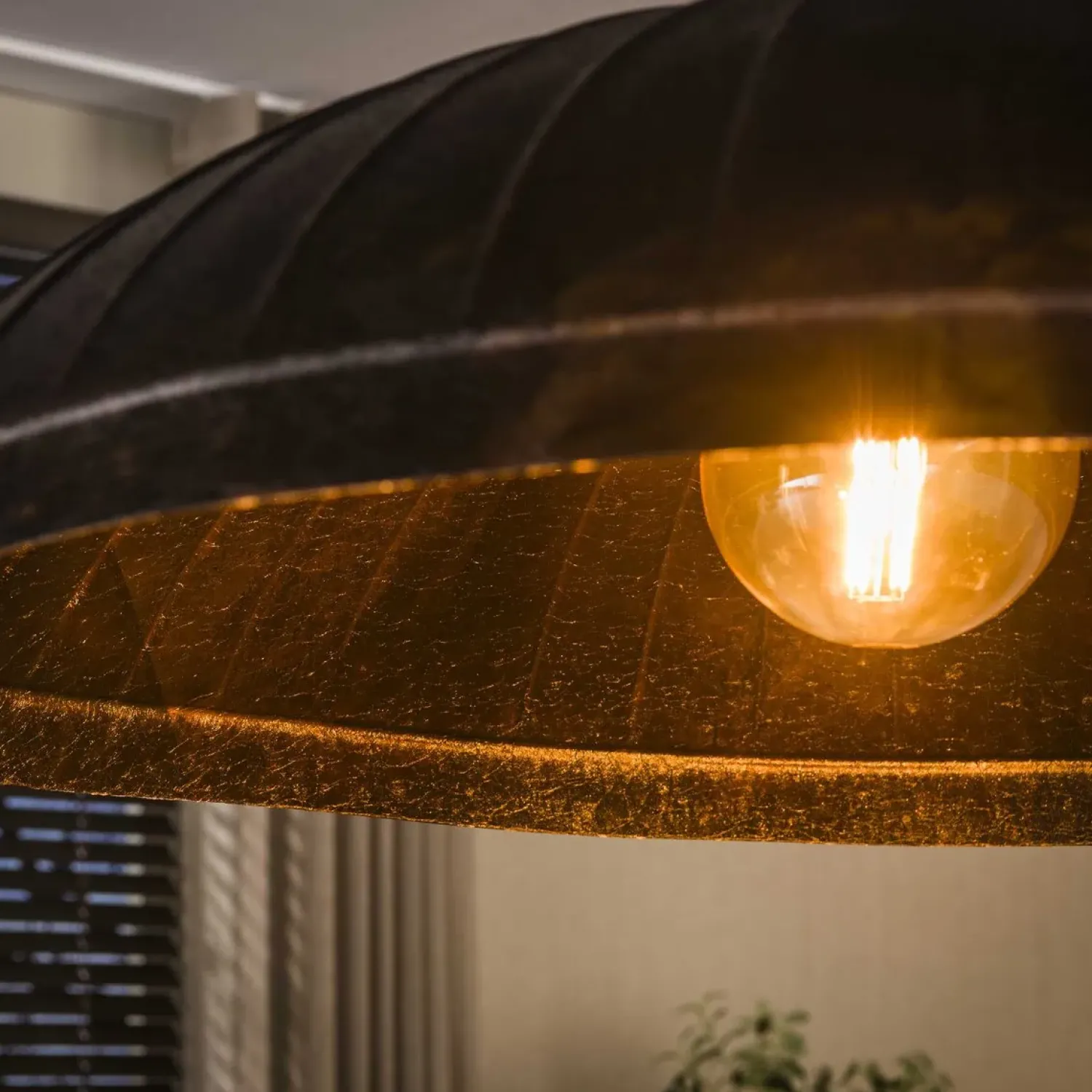 Kalfort Hanglampen|Madison 1-lichts Hanglamp Bruin