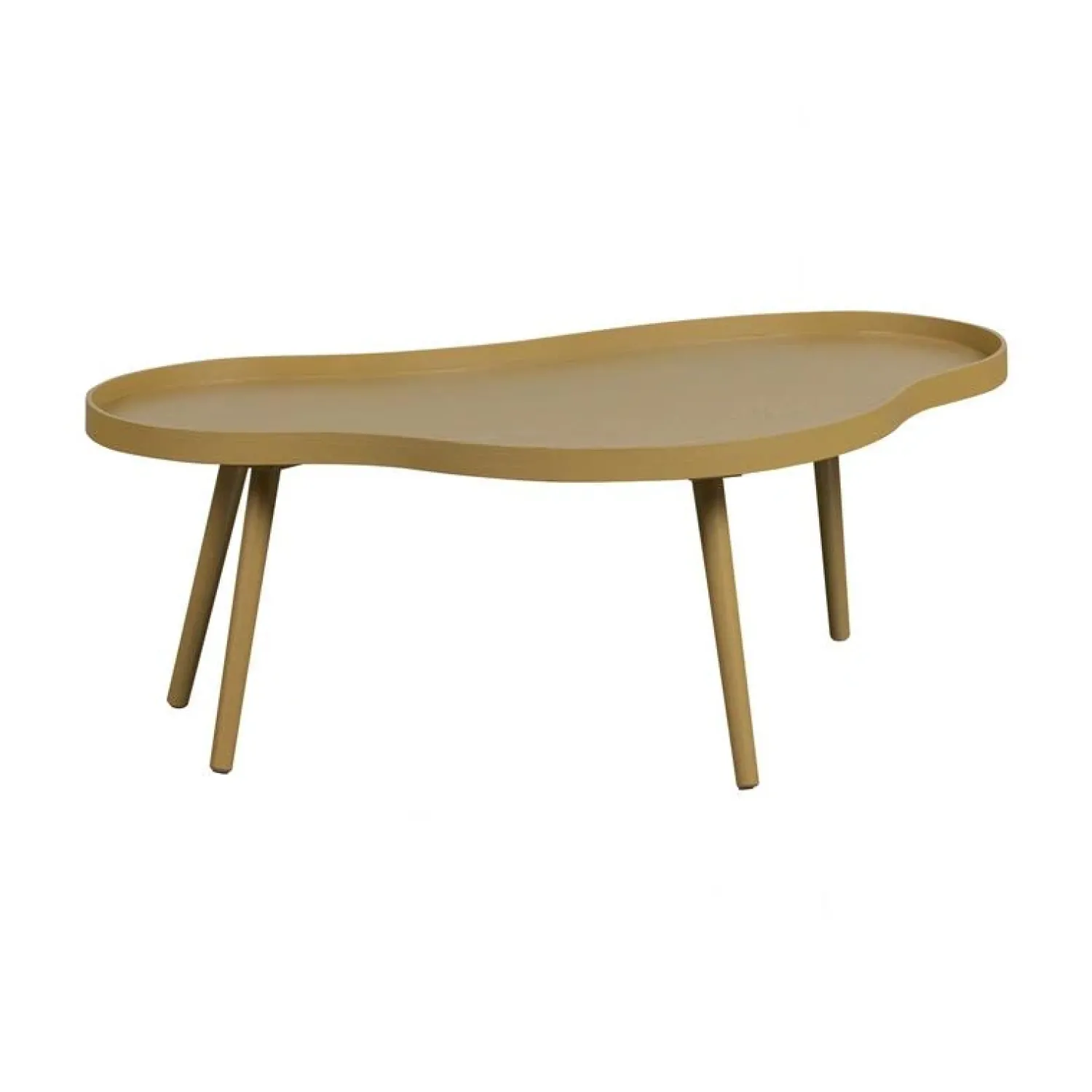 WOOOD Salontafels|Mae Salontafel organisch hout alpaca 100cm