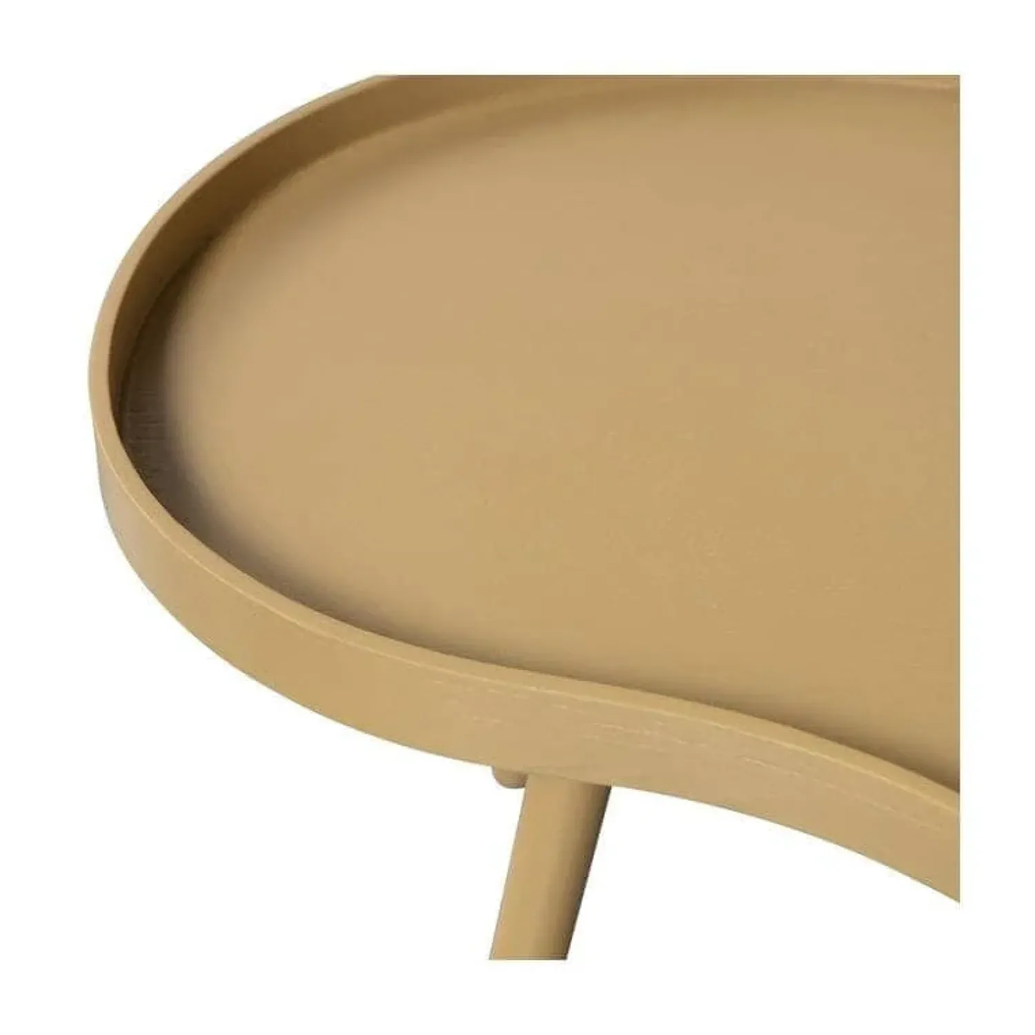 WOOOD Salontafels|Mae Salontafel organisch hout alpaca 100cm