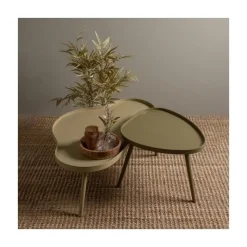 WOOOD Salontafels|Mae Salontafel organisch MDF/grenen sepia 61 cm
