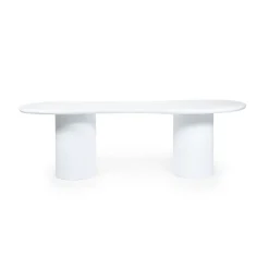 By Boo Eettafels|Mai Organische Eettafel wit 200 cm