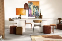 By Boo Eettafels|Mai Organische Eettafel wit 250 cm
