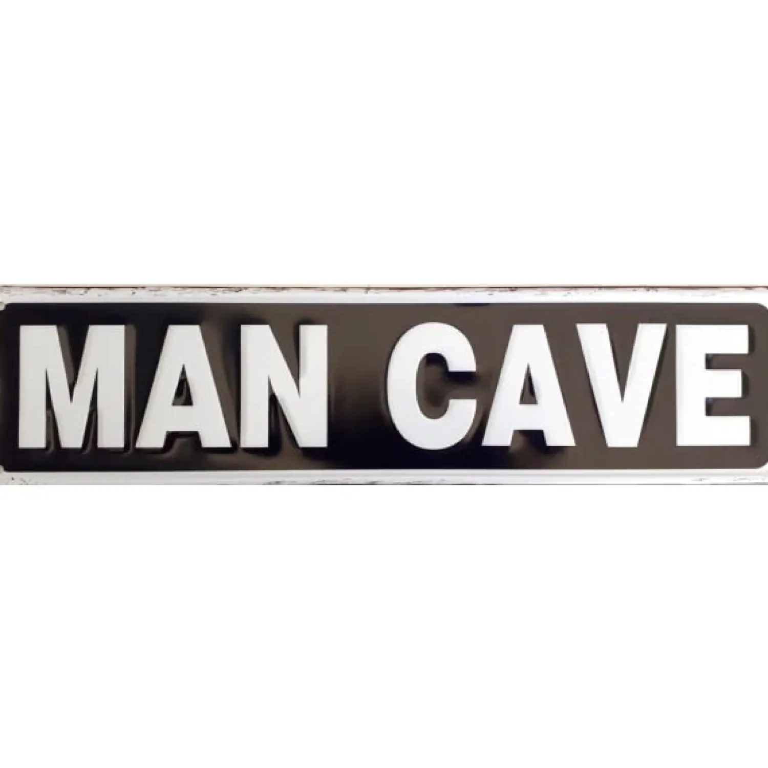 Metal Signs Metalen Borden|Man Cave zwart - metalen bord