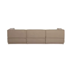 WOOOD Modulaire Banken|Manu Bank Chaise longue Links Teddy Taupe