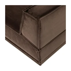 WOOOD Modulaire Banken|Manu Bank Chaise longue Links Velvet Bruin