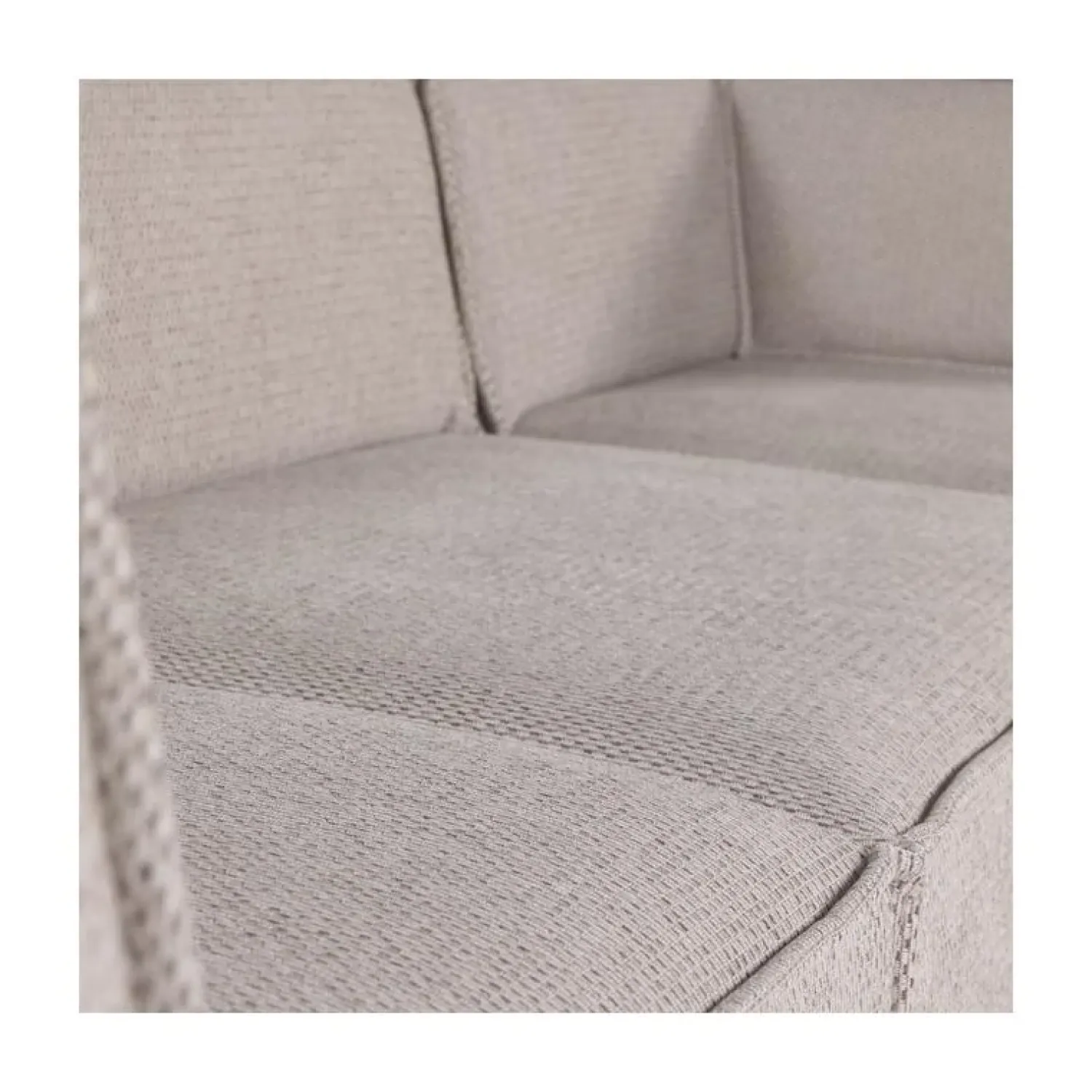 WOOOD Modulaire Banken|Manu Bank Chaise longue Rechts Grove chenille Naturel