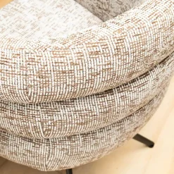 Vellori Design Eetkamerstoelen|Marconi Eetkamerstoel - be fine nature 01 Moon 360 anodic bruin
