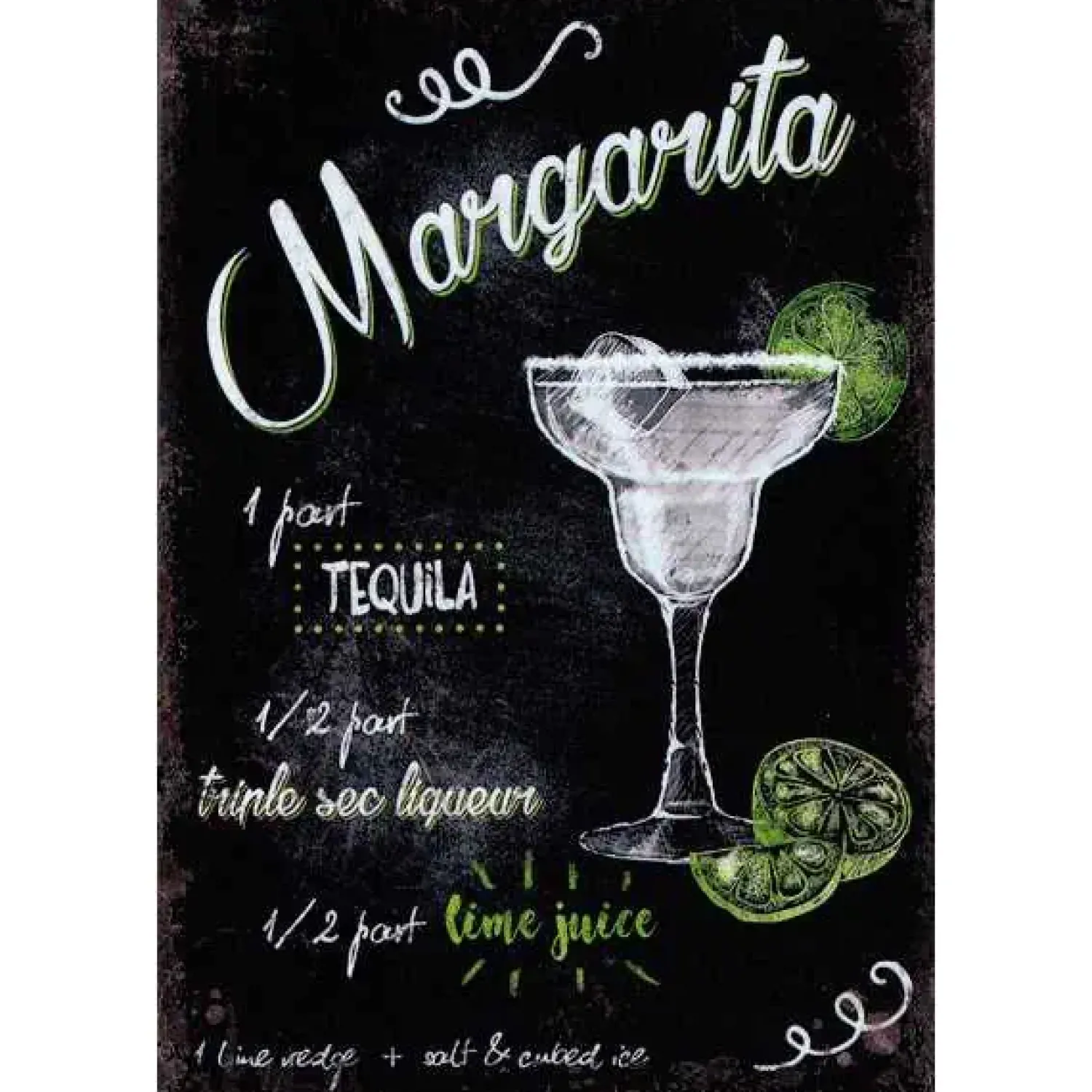 Cavetown Metalen Borden|Margarita - metalen bord
