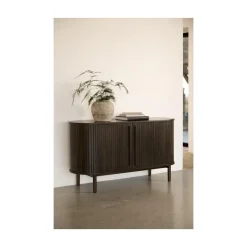 LykkeHome Dressoirs|Industriele Kasten|Maria Dressoir Espresso 140cm