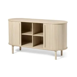 LykkeHome Dressoirs|Industriele Kasten|Maria Dressoir Lichtbruin 140cm