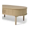 LykkeHome Salontafels|Maria Salontafel ovaal Lichtbruin 120cm