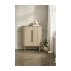LykkeHome Wandkasten|Industriele Kasten|Maria Wandkast Lichtbruin 118cm