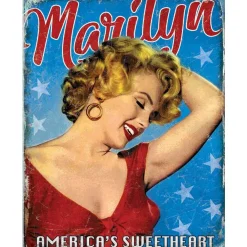 Cavetown Metalen Borden|Marilyn Monroe Sweetheart - metalen bord