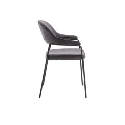 LykkeHome Eetkamerstoelen|Marit Eetkamerstoel antraciet