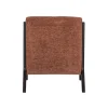 WOOOD Fauteuils|Mark Fauteuil Chenille Bruin