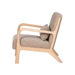 WOOOD Fauteuils|Mark Fauteuil Chenille Zand