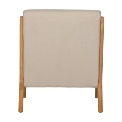 WOOOD Fauteuils|Mark Fauteuil Geweven Stof Naturel