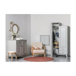 WOOOD Fauteuils|Mark Fauteuil Geweven Stof Naturel