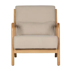 WOOOD Fauteuils|Mark Fauteuil Geweven Stof Naturel