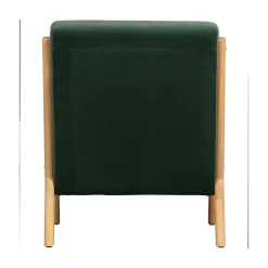 WOOOD Fauteuils|Mark Fauteuil Velvet Flesgroen