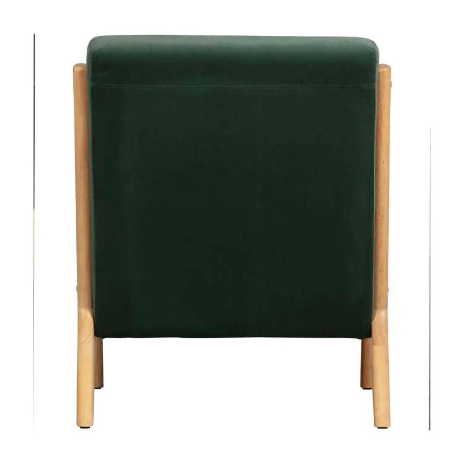 WOOOD Fauteuils|Mark Fauteuil Velvet Flesgroen
