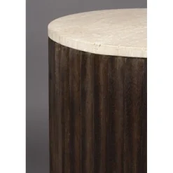 Dutchbone Industriele Kasten|Nachtkastjes|Marlow Bijzettafel 45cm