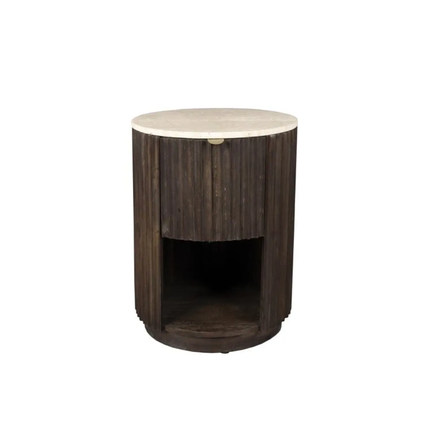 Dutchbone Industriele Kasten|Nachtkastjes|Marlow Bijzettafel 45cm