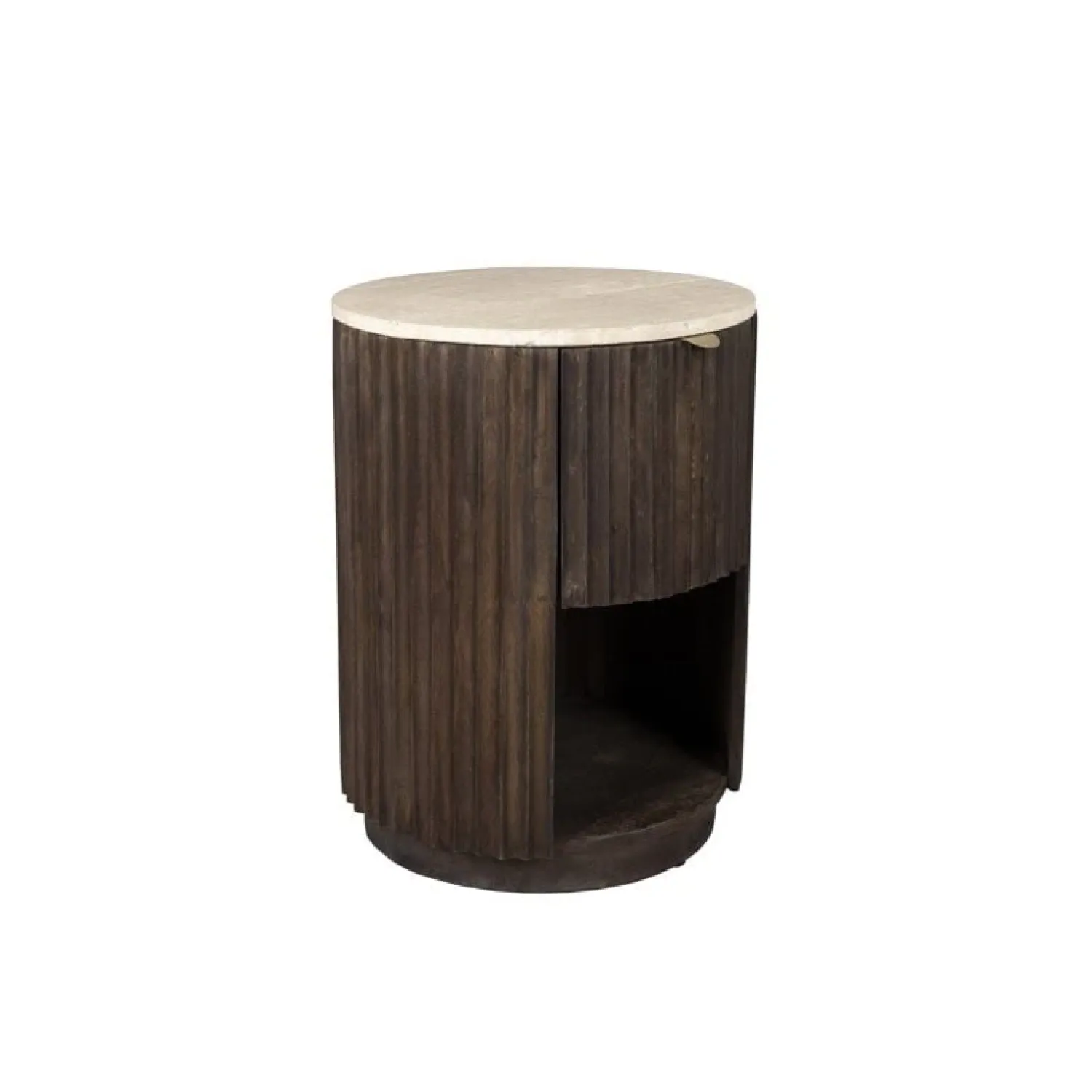 Dutchbone Industriele Kasten|Nachtkastjes|Marlow Bijzettafel 45cm
