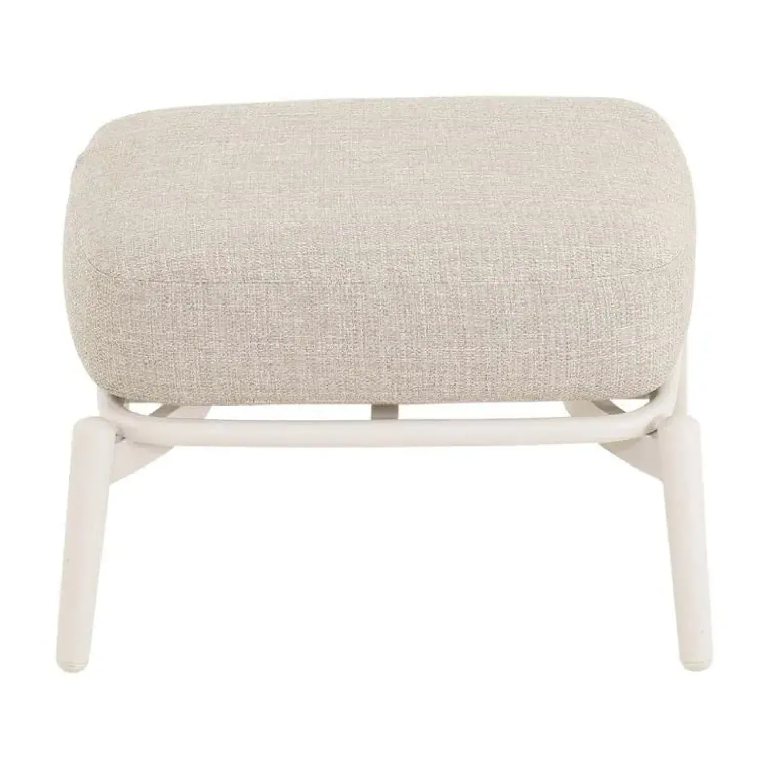 Lesli Living Tuinstoelen|Marseille Loungehocker beige