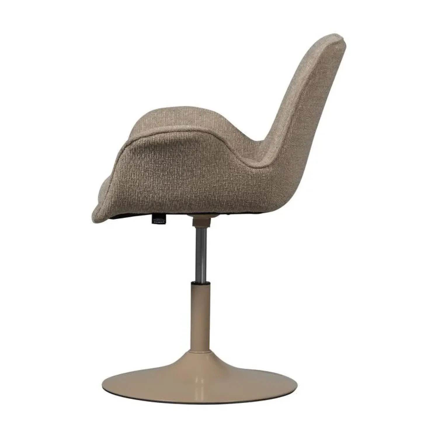 WOOOD Eetkamerstoelen|Marten Eetkamerstoel stof Zand