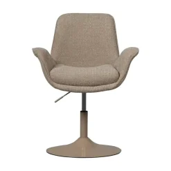 WOOOD Eetkamerstoelen|Marten Eetkamerstoel stof Zand