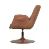 WOOOD Fauteuils|Marten Fauteuil stof Oranje