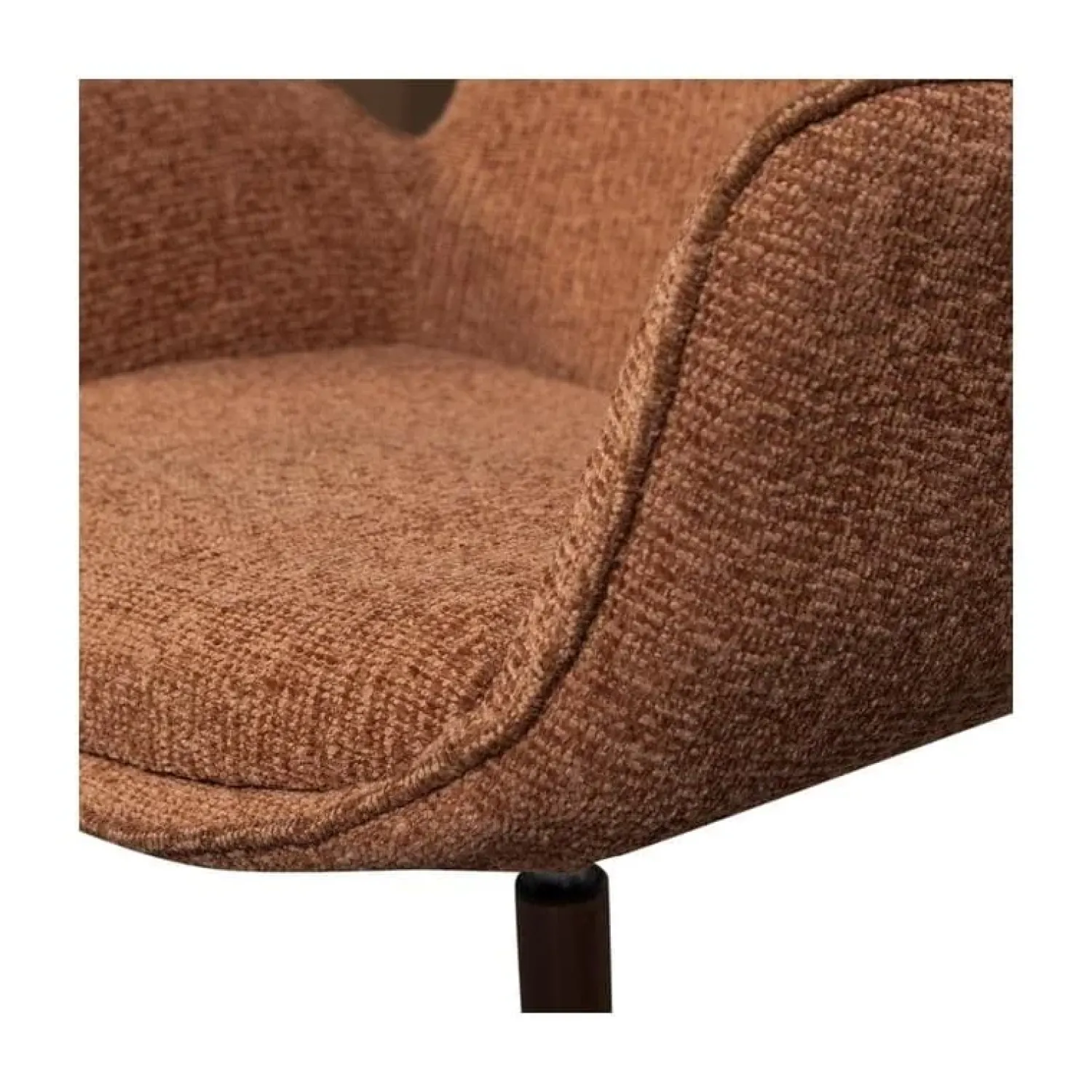 WOOOD Fauteuils|Marten Fauteuil stof Oranje