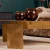 Furndea Salontafels|Marvin salontafel goud 90cm
