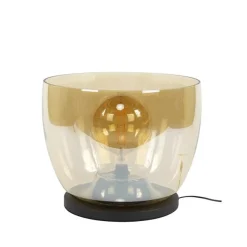 Kalfort Tafellampen|Vloerlampen|Masuka 1-lichts Vloerlamp Amber L 41cm