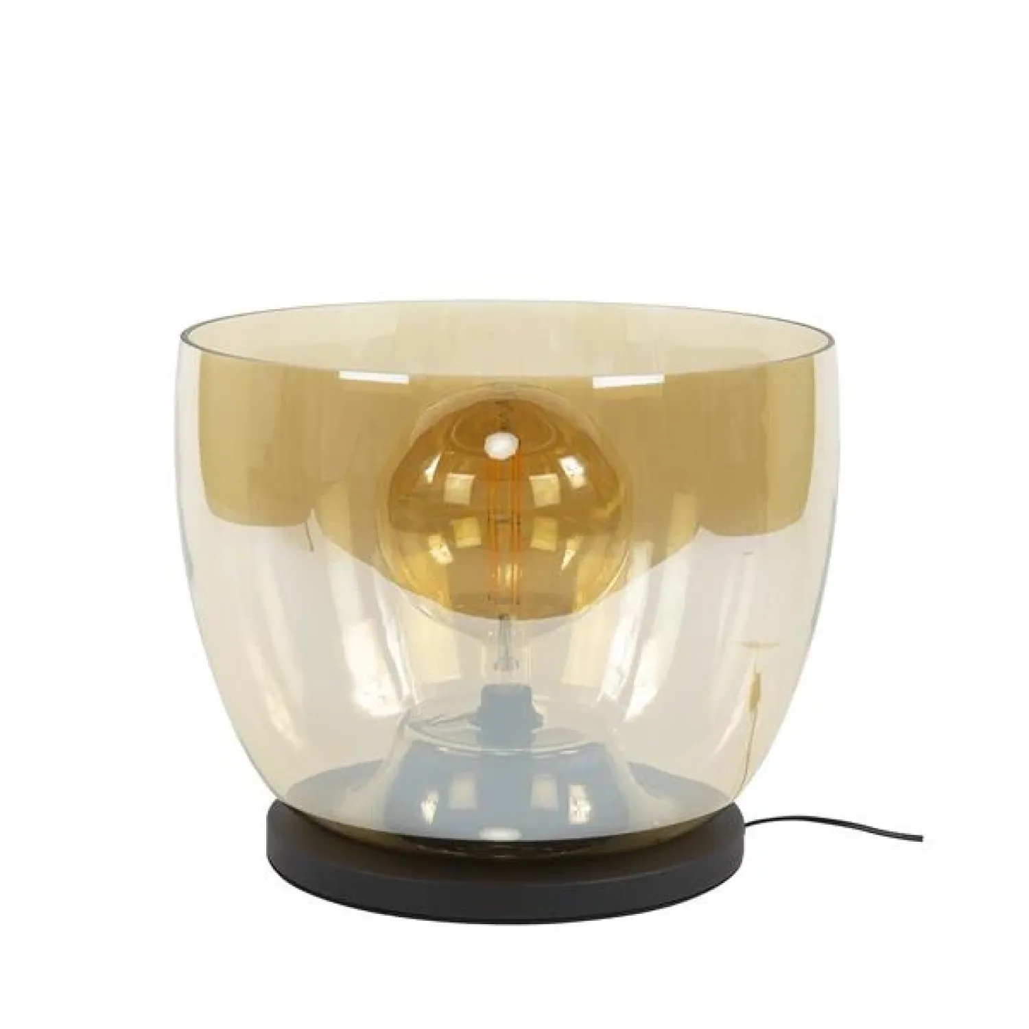 Kalfort Tafellampen|Vloerlampen|Masuka 1-lichts Vloerlamp Amber L 41cm