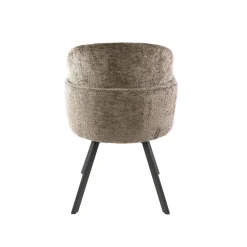 Kalfort Eetkamerstoelen|Matthijs Eetkamerstoel draaibaar Hoven champagne