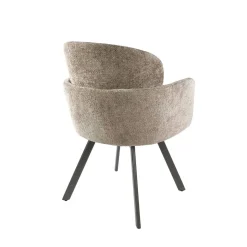 Kalfort Eetkamerstoelen|Matthijs Eetkamerstoel draaibaar Hoven zand