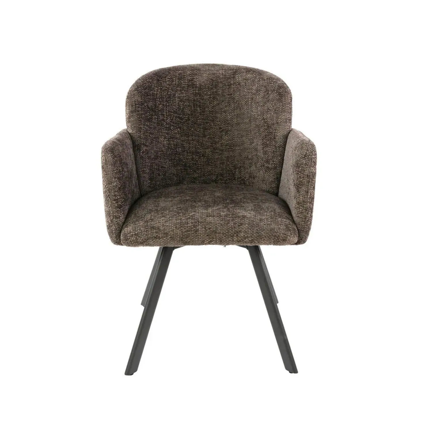 Kalfort Eetkamerstoelen|Matthijs Eetkamerstoel draaibaar Hoven taupe