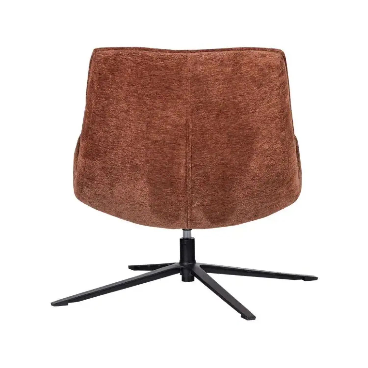 WOOOD Fauteuils|Maudi Draaifauteuil Chenille Bruin