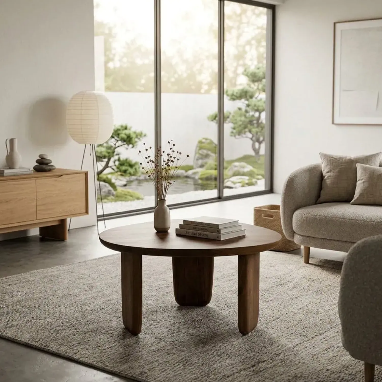 Eleonora Salontafels|Maud Salontafel Bruin mangohout 65cm