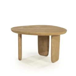 Eleonora Salontafels|Maud Salontafel Naturel mangohout 65cm