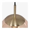 Steinmex Hanglampen|Glazen Hanglamp|Maya 1-lichts Hanglamp 20cm Amber