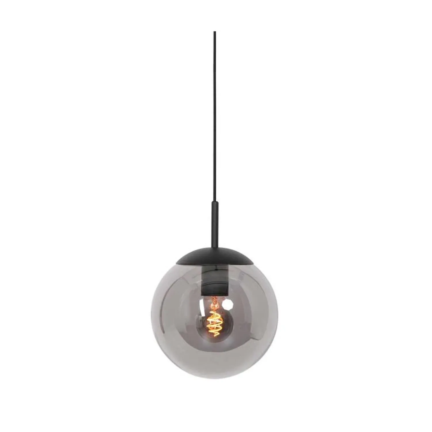 Steinmex Hanglampen|Glazen Hanglamp|Maya 1-lichts Hanglamp 20cm Smoke