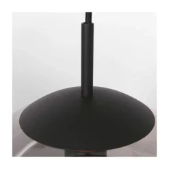 Steinmex Hanglampen|Glazen Hanglamp|Maya 1-lichts Hanglamp 20cm Smoke