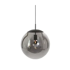 Kalfort Hanglampen|Glazen Hanglamp|Maya 1-lichts Hanglamp 40cm Smoke