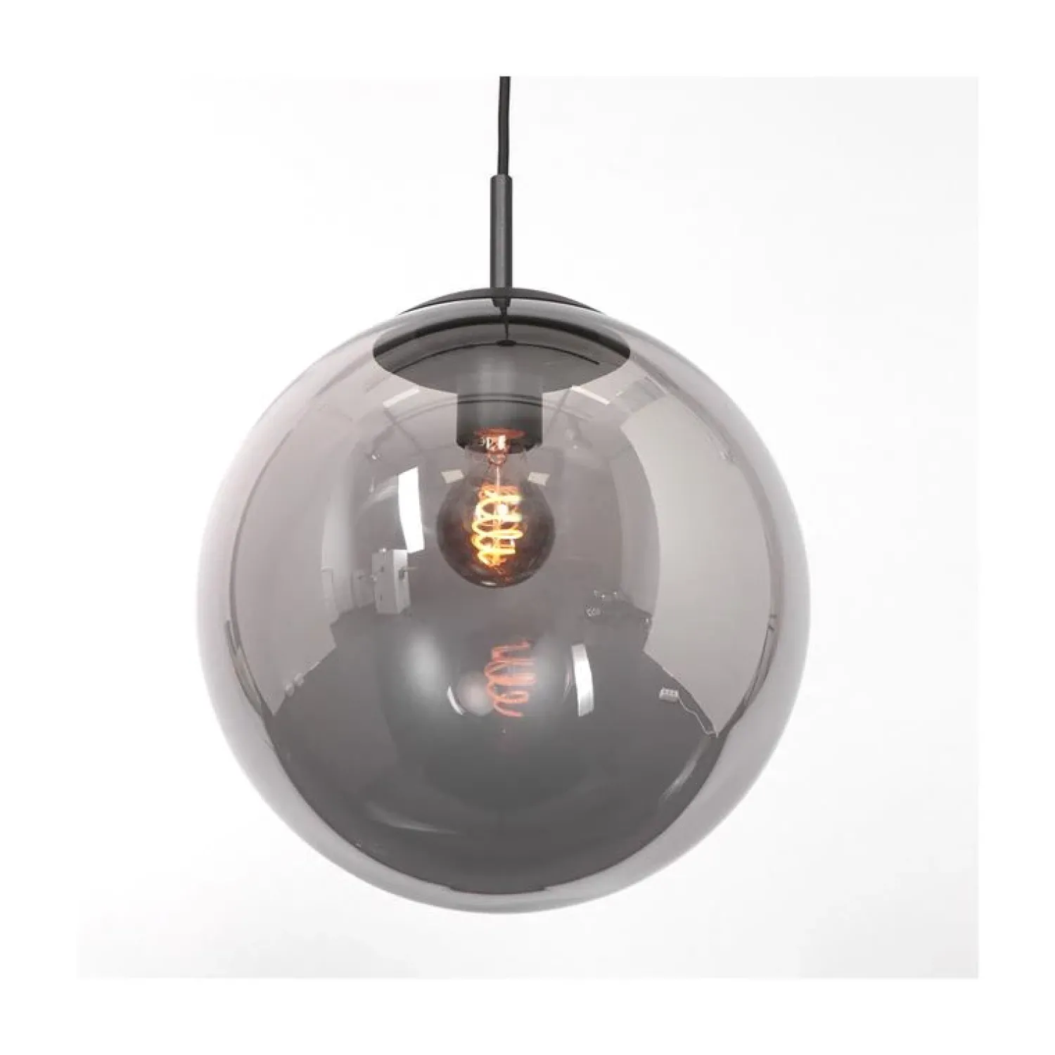 Steinmex Hanglampen|Glazen Hanglamp|Maya 6-lichts Hanglamp Smoke