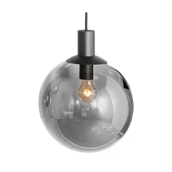 Steinmex Hanglampen|Glazen Hanglamp|Maya 6+3 lichts Hanglamp Smoke
