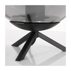 Steinmex Tafellampen|Maya 1-lichts Tafellamp 20cm Smoke