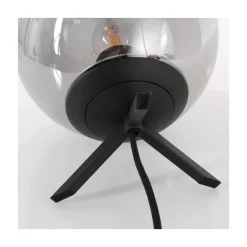 Steinmex Tafellampen|Maya 1-lichts Tafellamp 20cm Smoke